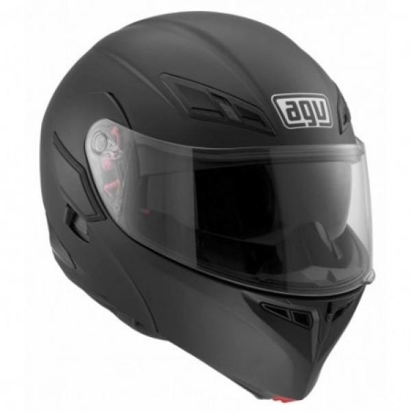 Casque AGV COMPACT-ST MONO MAT - Noir