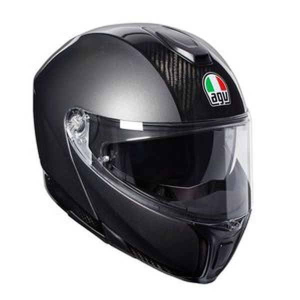 Casque AGV SPORTMODULAR MONO - Carbone / Gris