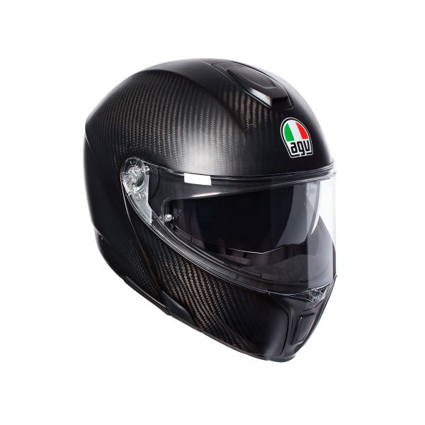 Casque AGV SPORTMODULAR MONO MAT - Carbone