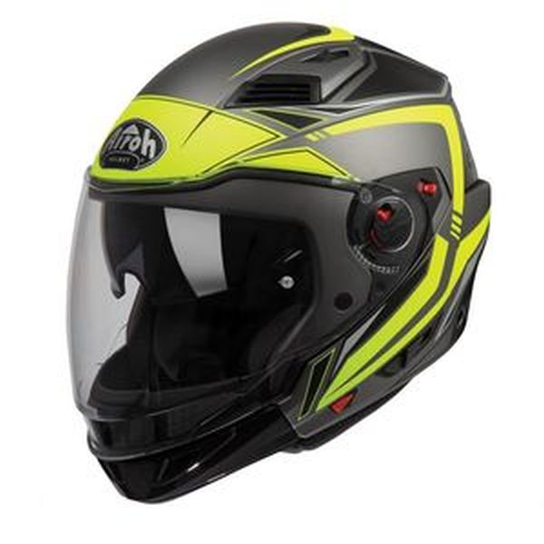 Casque Airoh EXECUTIVE LINE MAT / Jaune