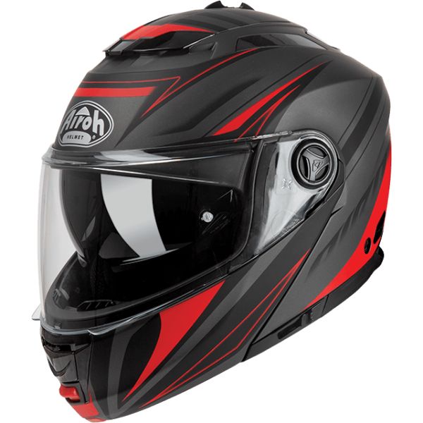 Casque Airoh PHANTOM-S TRIPLO MAT / Rouge