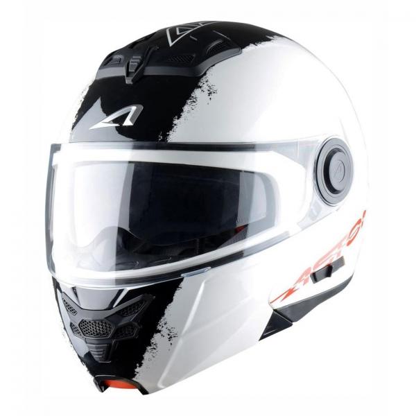 Casque Astone RT 800 STRIPES - Blanc