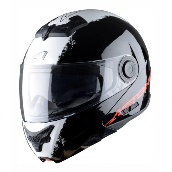 Casque Astone RT 800 STRIPES - Noir