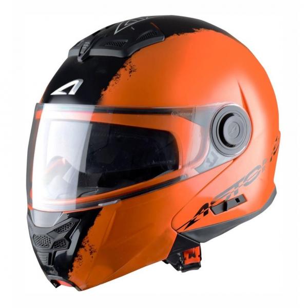 Casque Astone RT 800 STRIPES - Orange