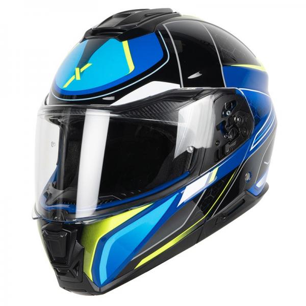 Casque Dexter EXODE - Noir / Bleu / Jaune