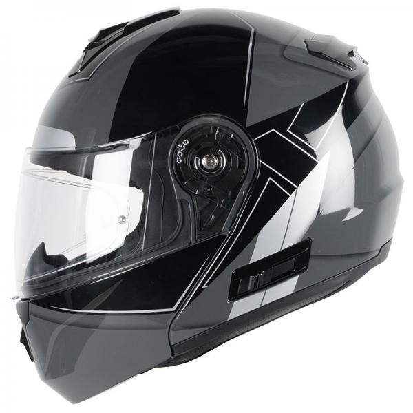 Casque Dexter SPECTRON ARMOR - Noir / Gris / Argent