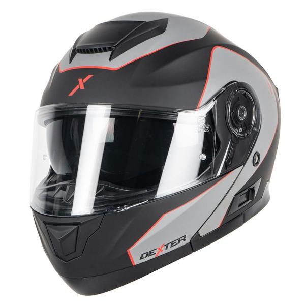 Casque Dexter SPECTRON EVO DELIGHT MAT - Noir / Gris