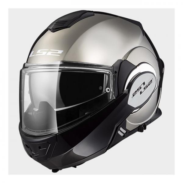 Casque LS2 FF399 VALIANT - Chrome