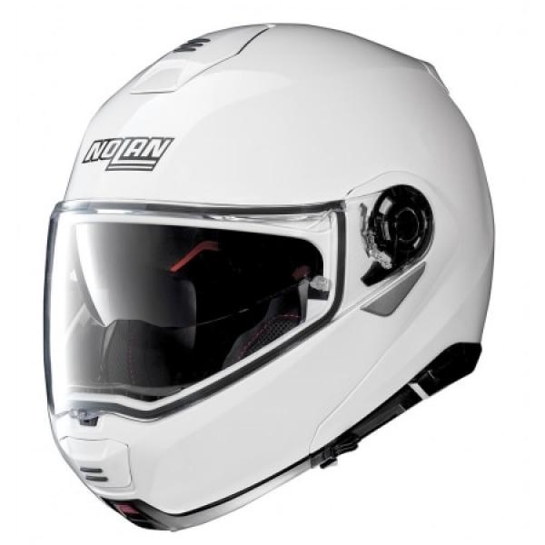 Casque Nolan N100-5 CLASSIC N-COM - Blanc