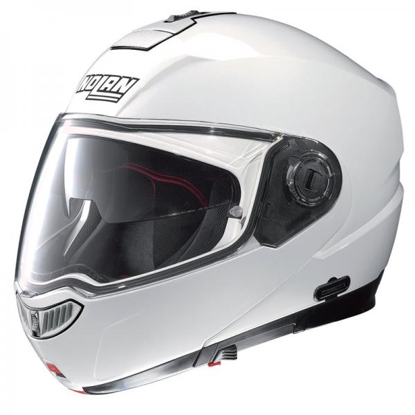 Casque Nolan N104 EVO CLASSIC N-COM - Blanc