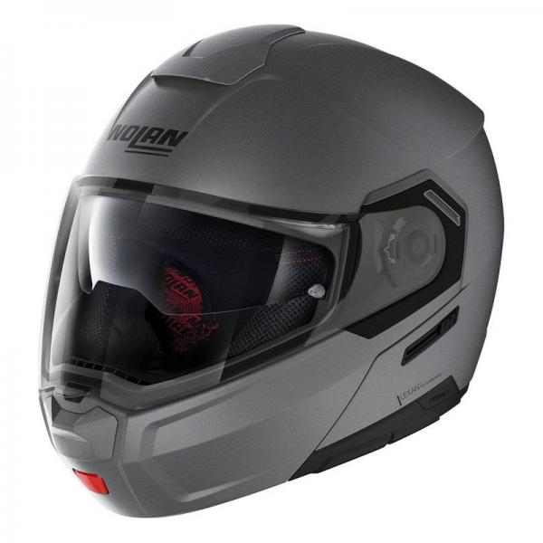Casque Nolan N90-3 CLASSIC N-COM MAT - Gris Volcanique