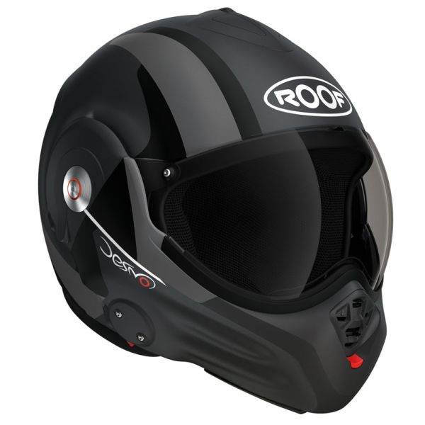 Casque Roof RO32 DESMO RAM MAT - Titane / Noir