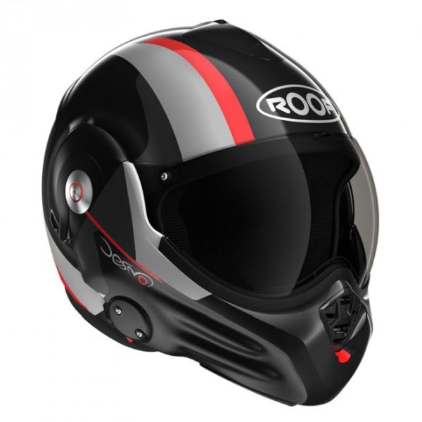 Casque Roof RO32 DESMO RAM - Noir / Rouge