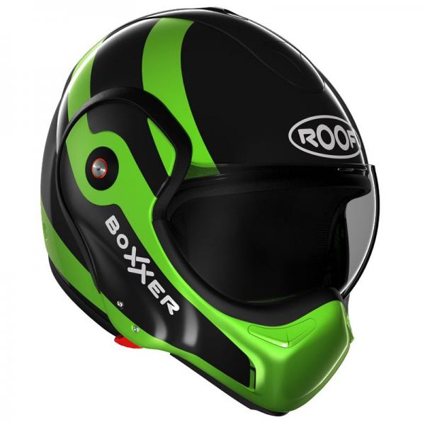Casque Roof RO9 BOXXER FUZO - Noir / Vert