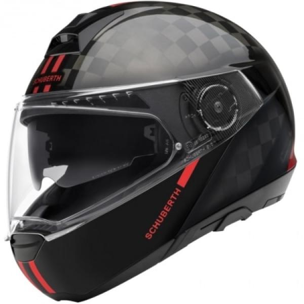 Casque Schuberth C4 PRO CARBON FUSION -  Rouge