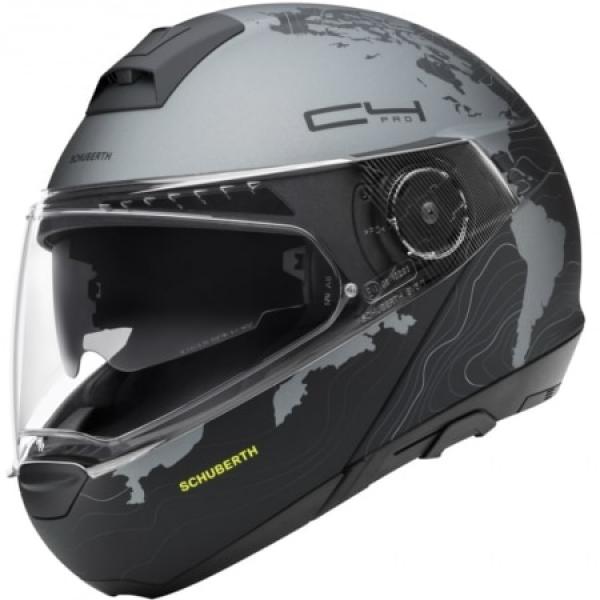 Casque Schuberth C4 PRO MAGNITUDO MAT - Noir / Gris