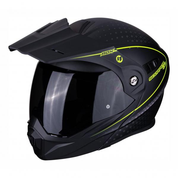 Casque Scorpion ADX-1 HORIZON MAT - Jaune Fluo