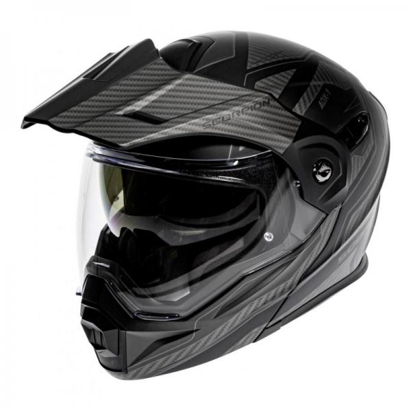 Casque Scorpion ADX-1 TUCSON MAT - Noir / Carbone