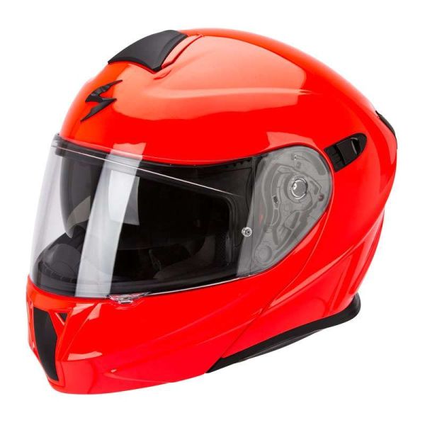 Casque Scorpion EXO-920 SOLID - Neon Rouge