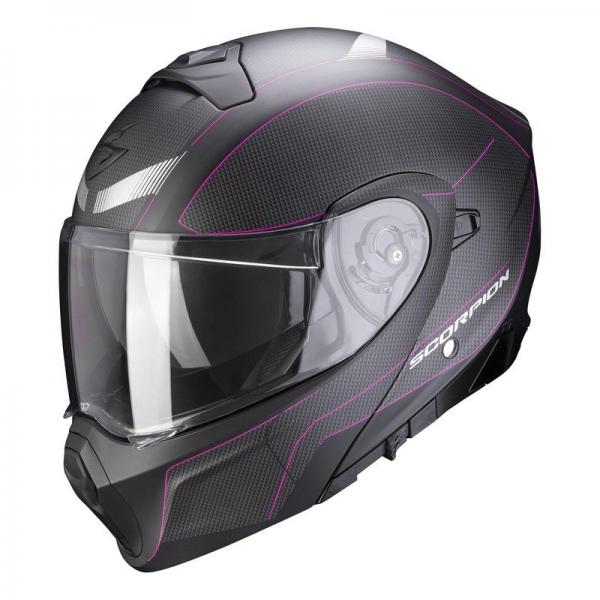 Casque Scorpion EXO 930 CIELO MAT - Noir / Rose