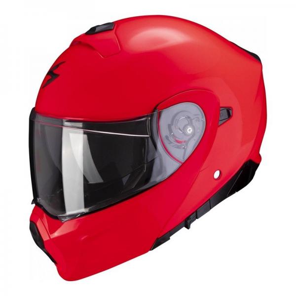 Casque Scorpion EXO 930 SOLID - Rouge Fluo