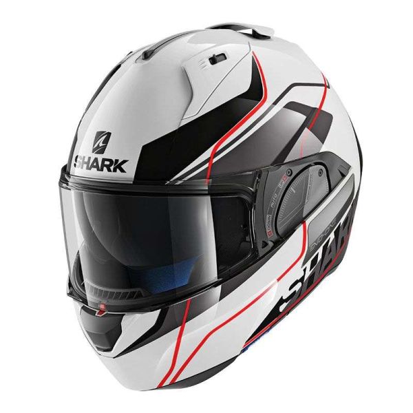 Casque Shark EVO ONE 2 KRONO - Blanc / Noir / Rouge