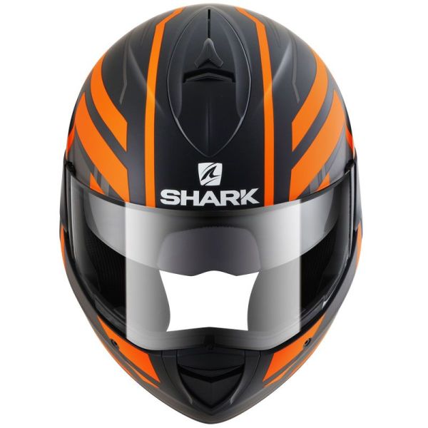 Casque Shark EVOLINE SERIES 3 CORVUS MAT - Noir / Gris / Orange