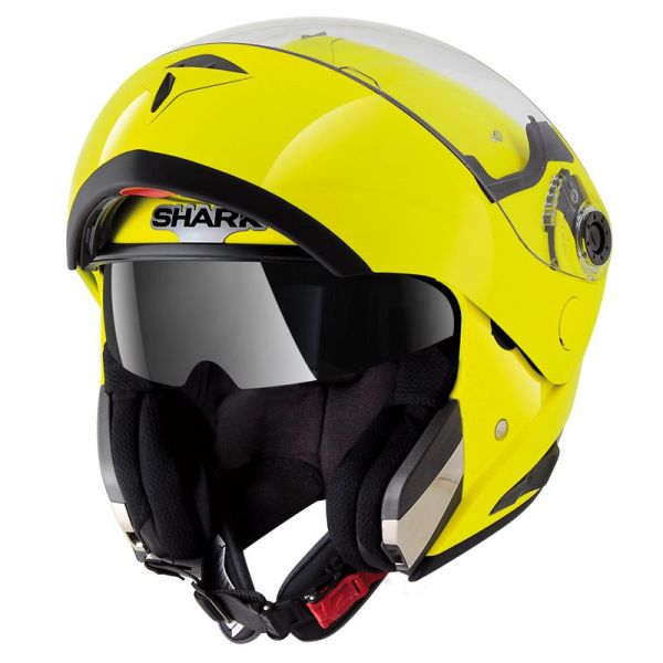 Casque Shark OPENLINE HI-VIS - Jaune / Noir