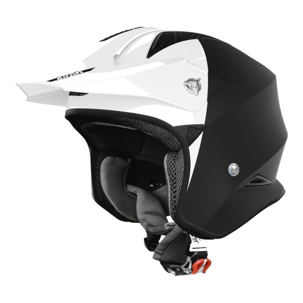 Casque Airoh TRR S TOWN MAT GLOSS - Noir / Blanc