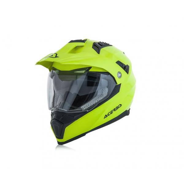 Casque Acerbis FLIP FS-606 - Jaune Fluo