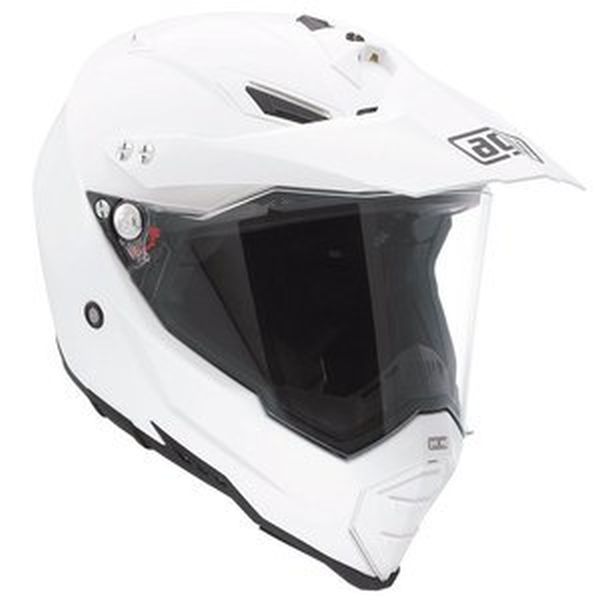 Casque AGV AX-8 DUAL EVO MONO - Blanc