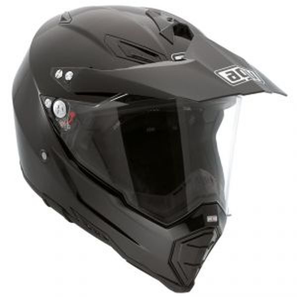 Casque AGV AX-8 DUAL EVO MONO - Noir