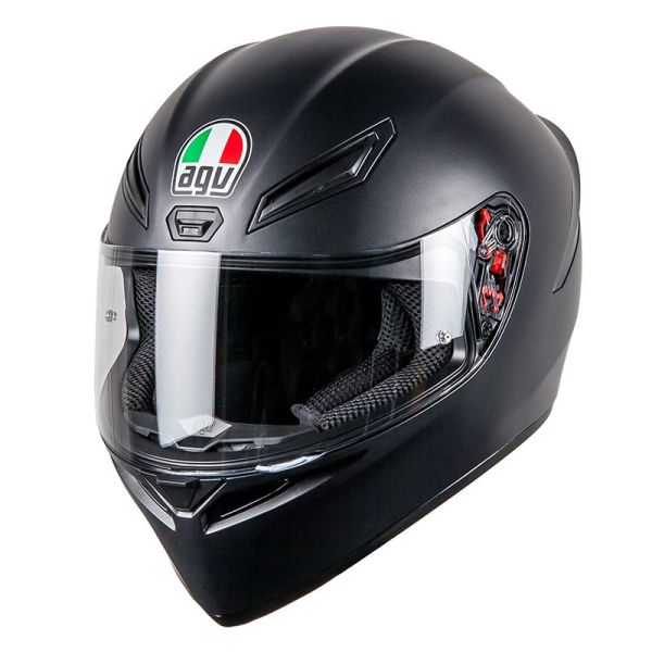 Casque AGV K-1 SOLID MAT - Noir