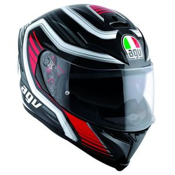 Casque AGV K-5 S MULTI FIRERACE - Noir / Rouge