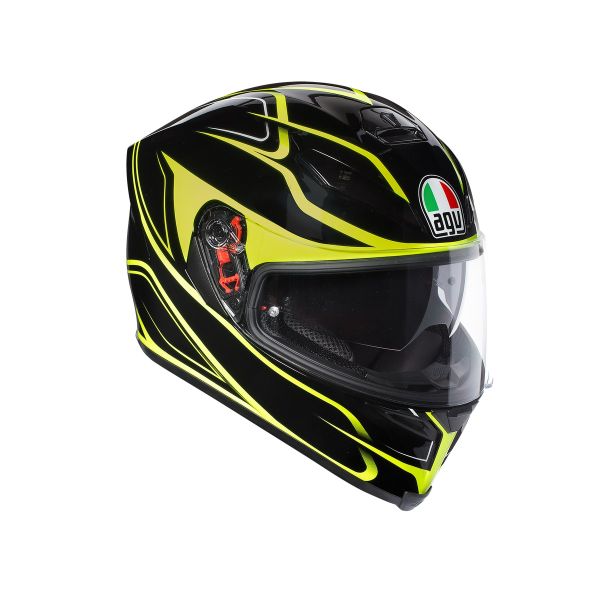 Casque moto integral Agv k1 noir mat, Motoshopping : vente Casque moto  integral Casques agv