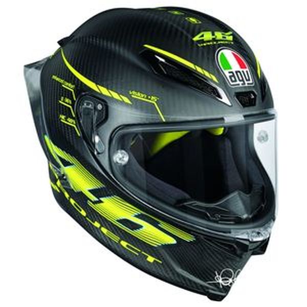 Casque AGV PISTA GP R TOP PROJECT 46 2.0 MAT - Carbone