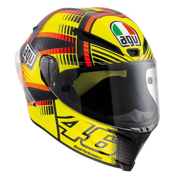 Casque AGV PISTA GP R TOP SOLELUNA QATAR 2015
