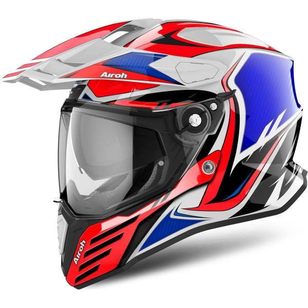 Casque Airoh COMMANDER CARBON / Rouge
