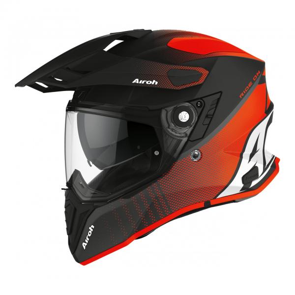 Casque Airoh COMMANDER PROGRESS MAT - Orange