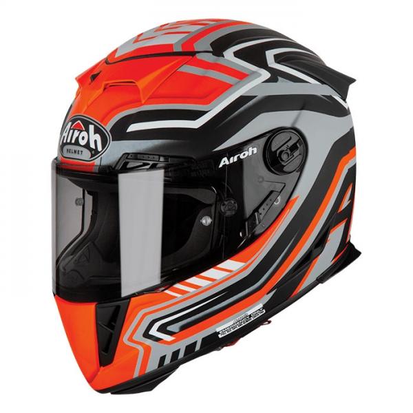 Casque Airoh GP 500 RIVAL MAT / Orange