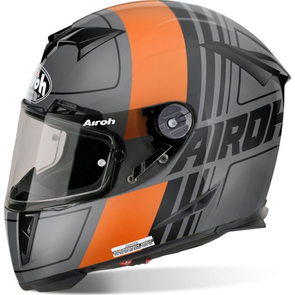 Casque Airoh GP 500 SCRAPE MAT / Orange