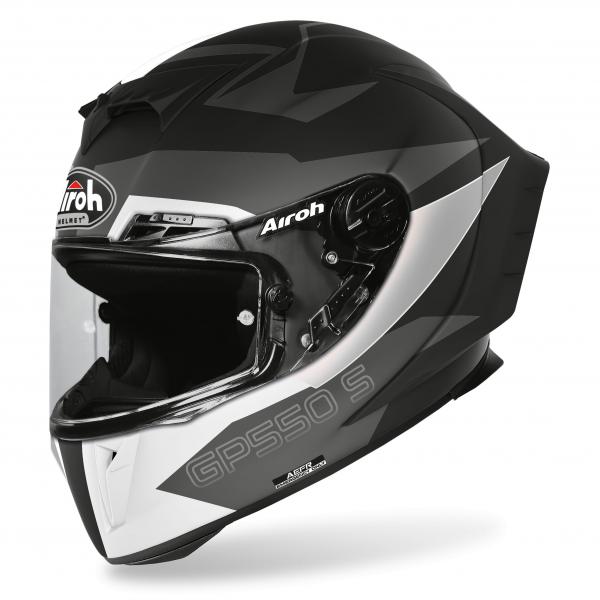 Casque Airoh GP550 S VEKTOR MAT - Noir