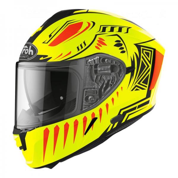 Casque Airoh SPARK VIBE MAT - Jaune