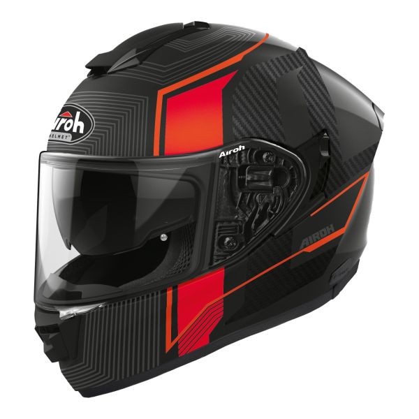 Casque Airoh ST 501 ALPHA MAT - Rouge