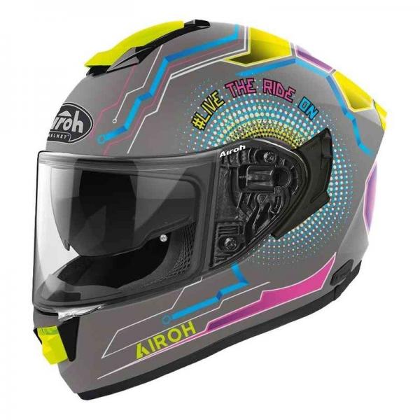 Casque Airoh ST 501 POWER MAT - Multicolore