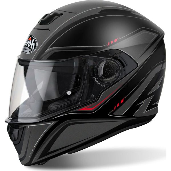 Casque Airoh STORM SPRINTER MAT / Noir