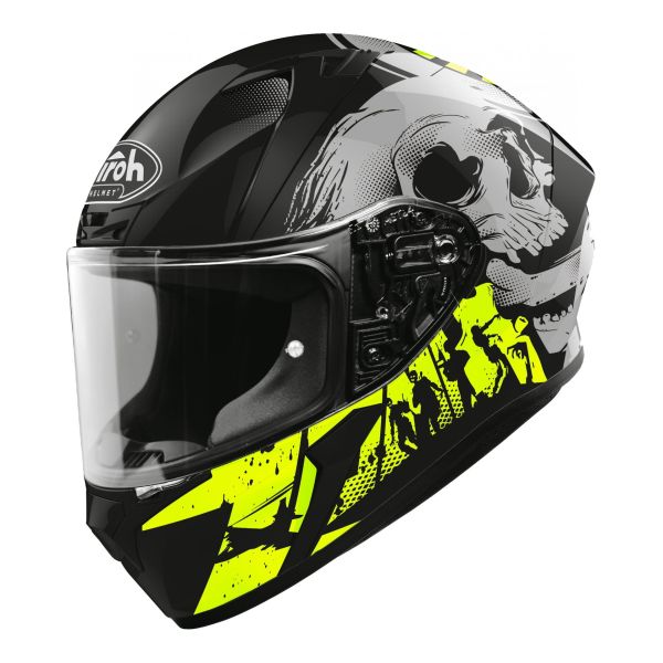 Casque Airoh VALOR AKUNA - Jaune