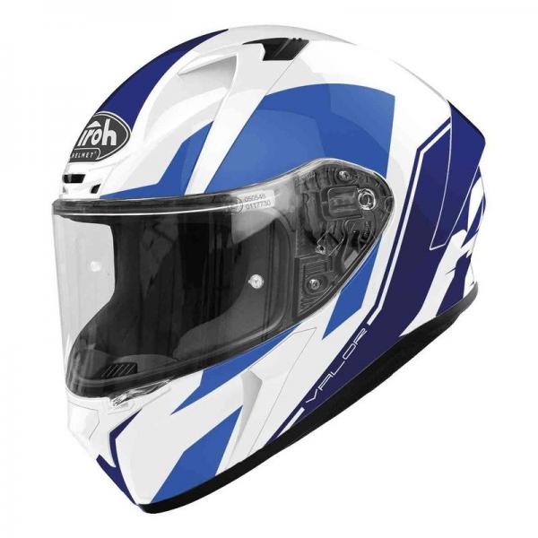Casque Airoh VALOR WINGS - Bleu / Blanc