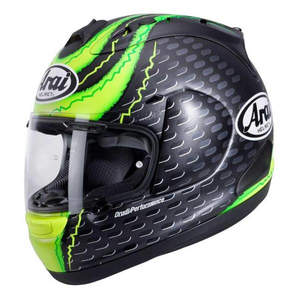 Casque Arai RX-7V CRUTCHLOW REPLICA - Jaune