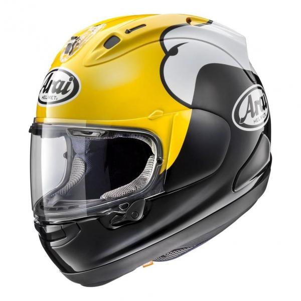 Casque Arai RX-7V ROBERTS REPLICA - Jaune